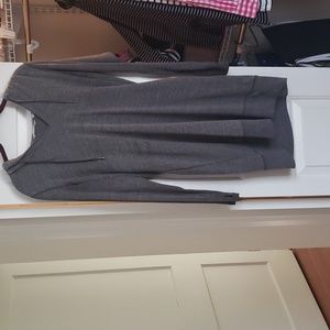 Athleta dress with hoodie and thumb holes